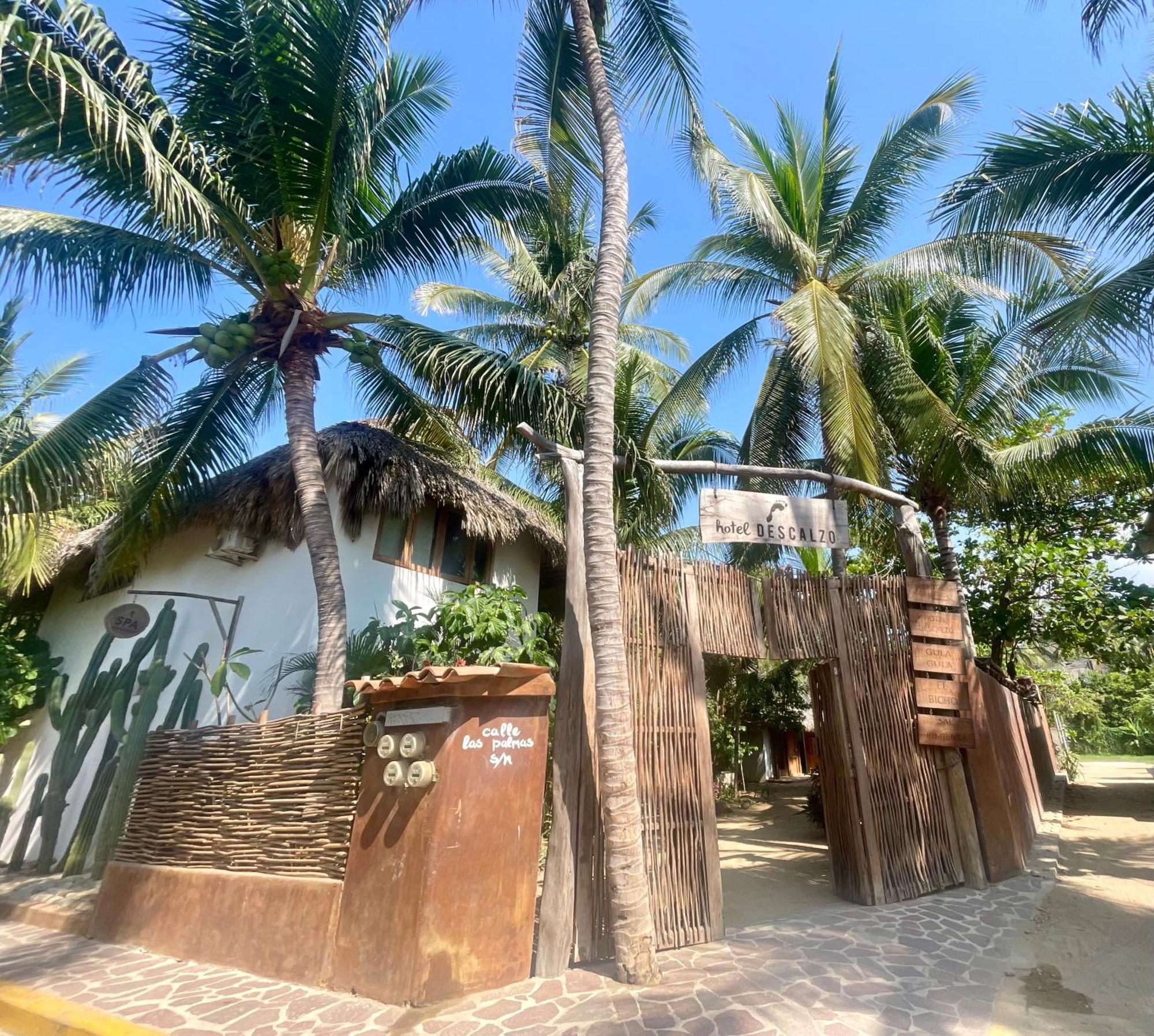 Hotel Descalzo Spa Zipolite Bagian luar foto