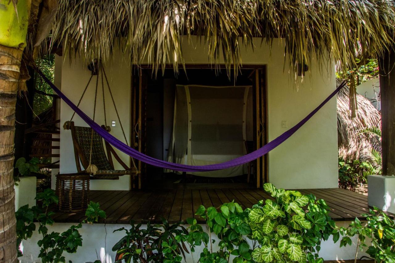 Hotel Descalzo Spa Zipolite Bagian luar foto
